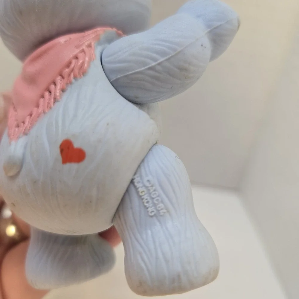 Kenner Vintage 80s Care Bear Grams‎ Bear Poseable Figure With Lovin Basket Box